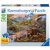 Ravensburger La vie sauvage- 500 pièces XL