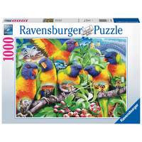 thumb-Le pays des loriquets - puzzle de 1000 pièces-2