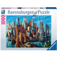 Ravensburger 19712 Grand New York 1000 pièces Puzzle ville architecture 