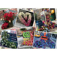 thumb-Bloemenpracht in New York - puzzel van  1000 stukjes-2