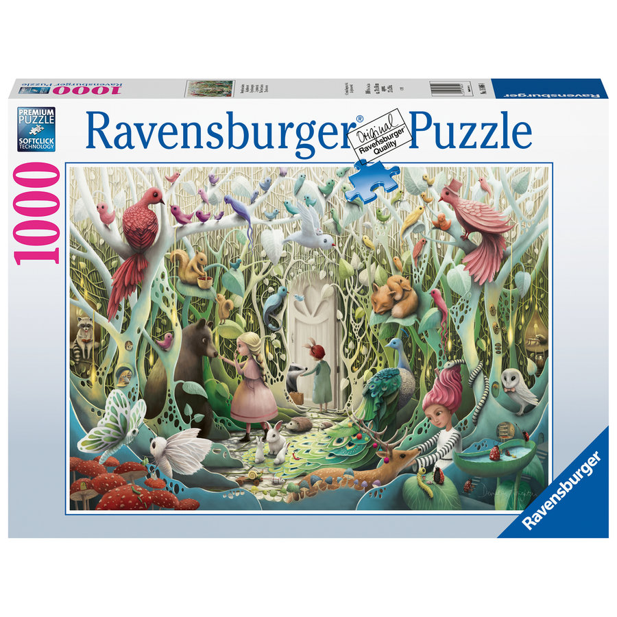 De geheime tuin - puzzel van  1000 stukjes-1