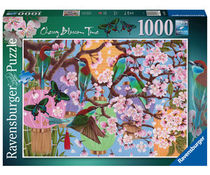 15€01 sur Puzzle 1000 pièces fleurs de cerisier _ multicolore - Puzzle -  Achat & prix