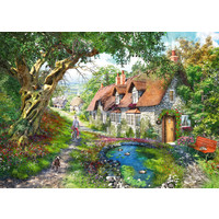 thumb-Flower Hill Lane - puzzle de 1000 pièces-2