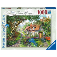 thumb-Flower Hill Lane - puzzle de 1000 pièces-1