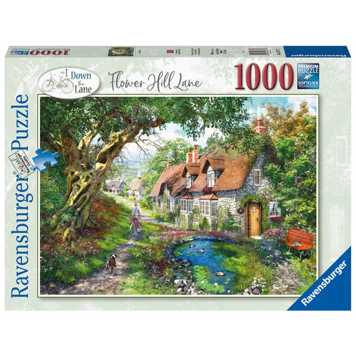  Ravensburger Flower Hill Lane - 1000 stukjes 