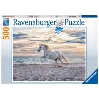 thumb-Horse on the beach - jigsaw puzzle of 500 pieces-2