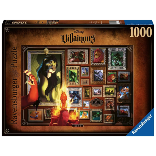  Ravensburger Villainous Scar  - 1000 pieces 