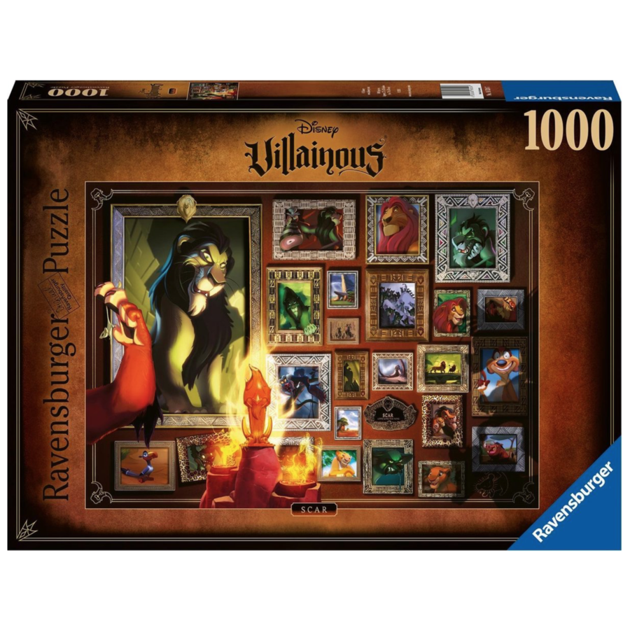 Villainous  Scar - puzzel van  1000 stukjes-1