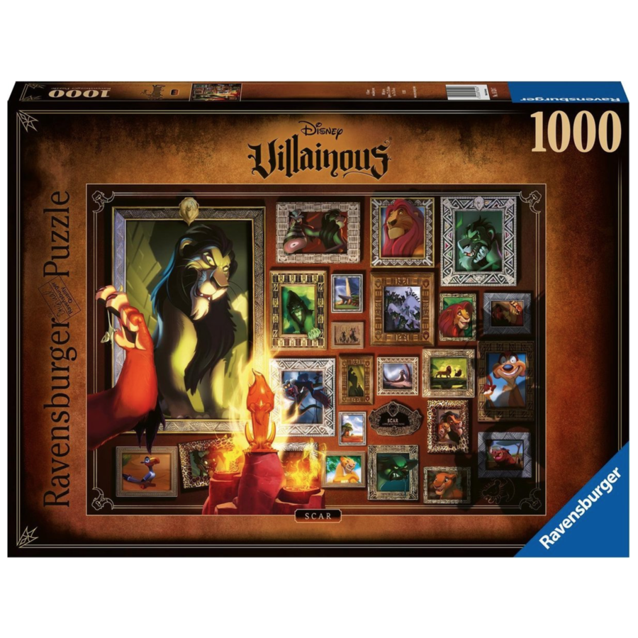 Villainous  Scar - puzzle de 1000 pièces-1