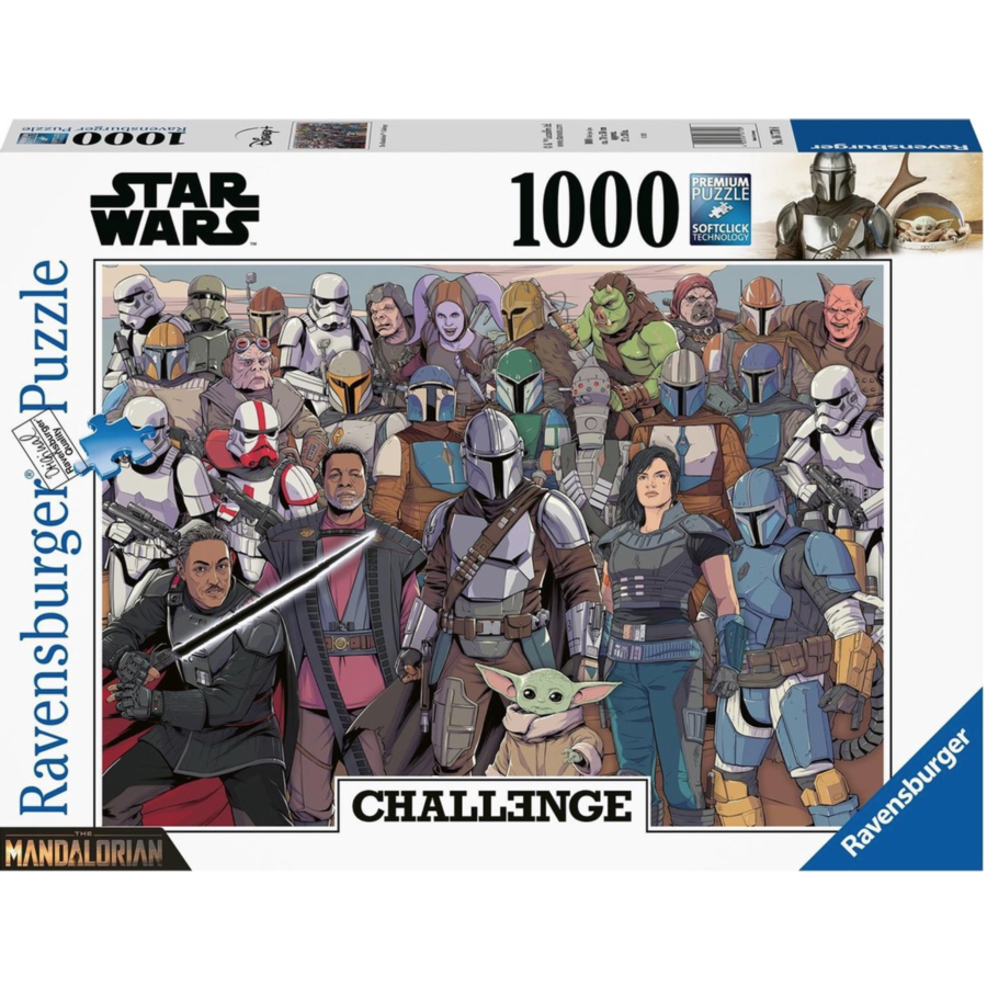 Baby Yoda - Mandalorian - Challenge - puzzle of 1000 pieces-2