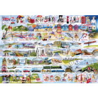 thumb-Cream Teas & Queuing - jigsaw puzzle of 2000 pieces-2