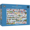 Gibsons Cream Teas & Queuing - jigsaw puzzle of 2000 pieces