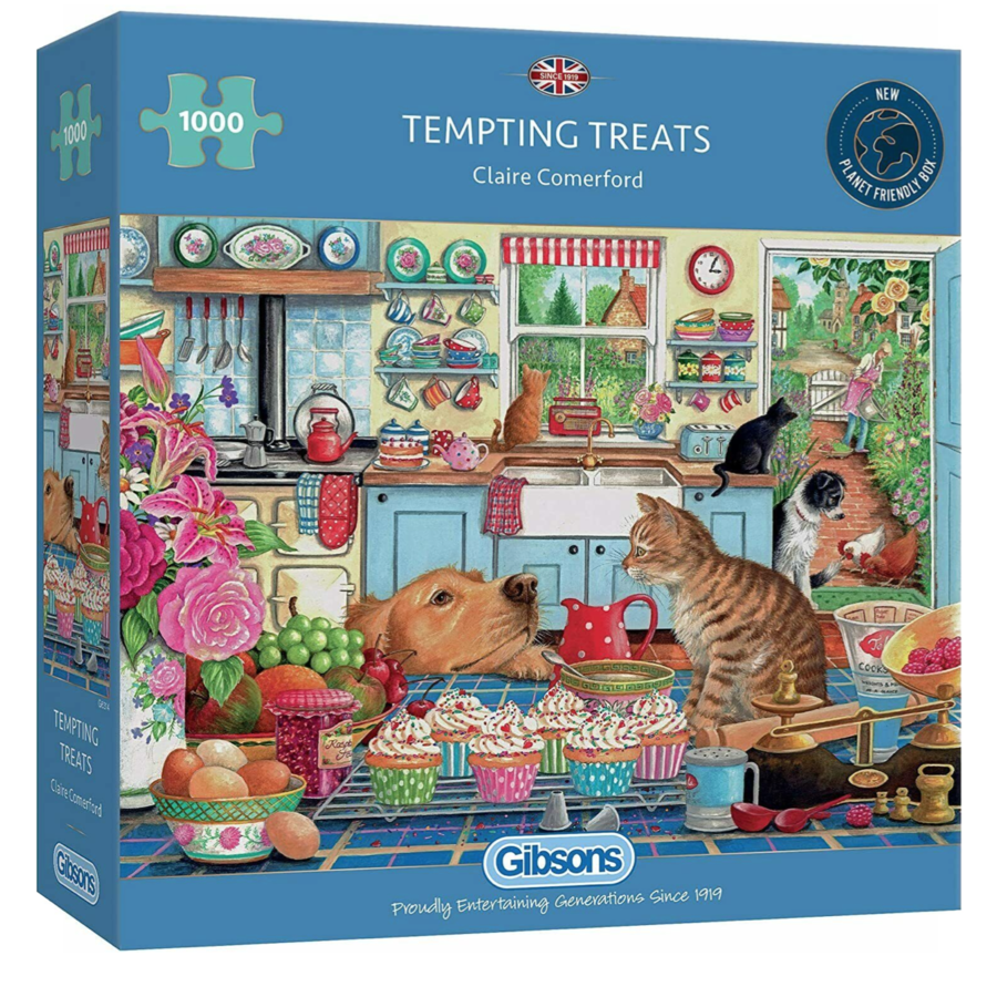 Tempting Treats - jigsaw puzzle of 1000 pieces-1