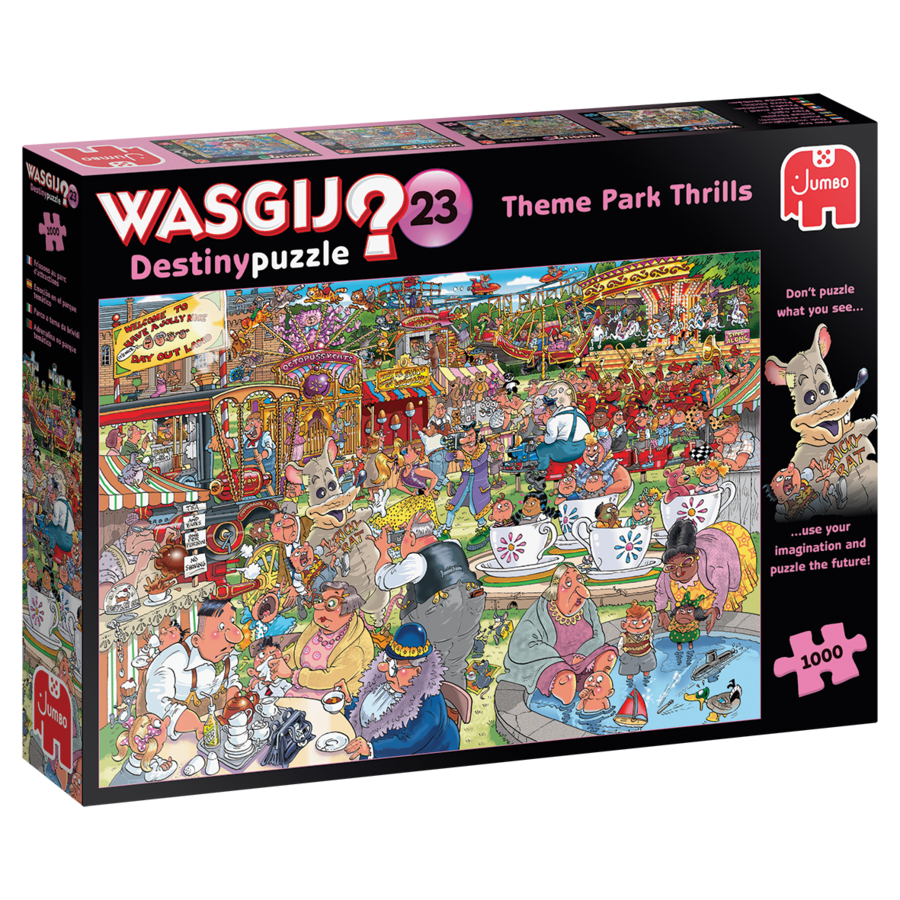 Wasgij Destiny 23 - Theme Park Thrills - 1000 pieces-2