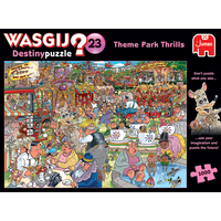 thumb-Wasgij Destiny 23 - Theme Park Thrills - 1000 pieces-1