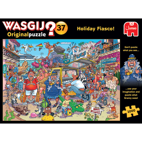  Jumbo Wasgij Original 37 - Fiasco de vacances - 1000 pièces 