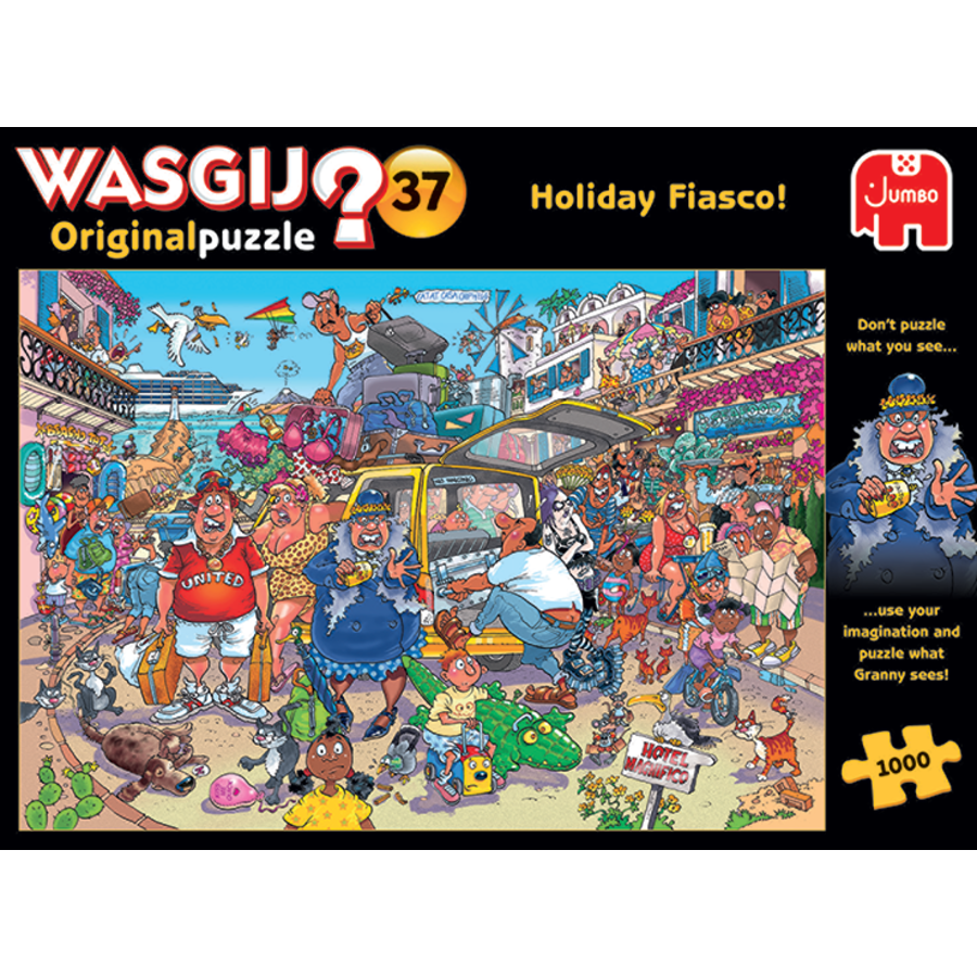 Wasgij Original 37 - Fiasco de vacances - 1000 pièces-1