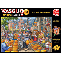 thumb-Wasgij Original 38 -Market Meltdown - 1000 stukjes-5