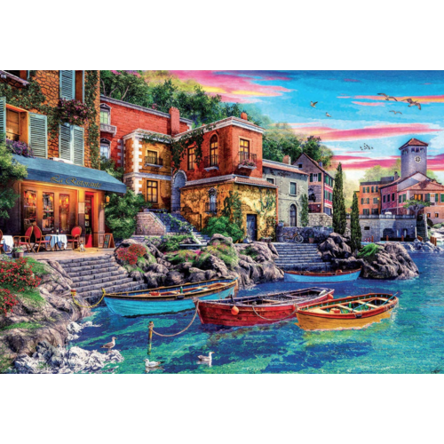  Educa Sunset in Como - 3000 pieces 