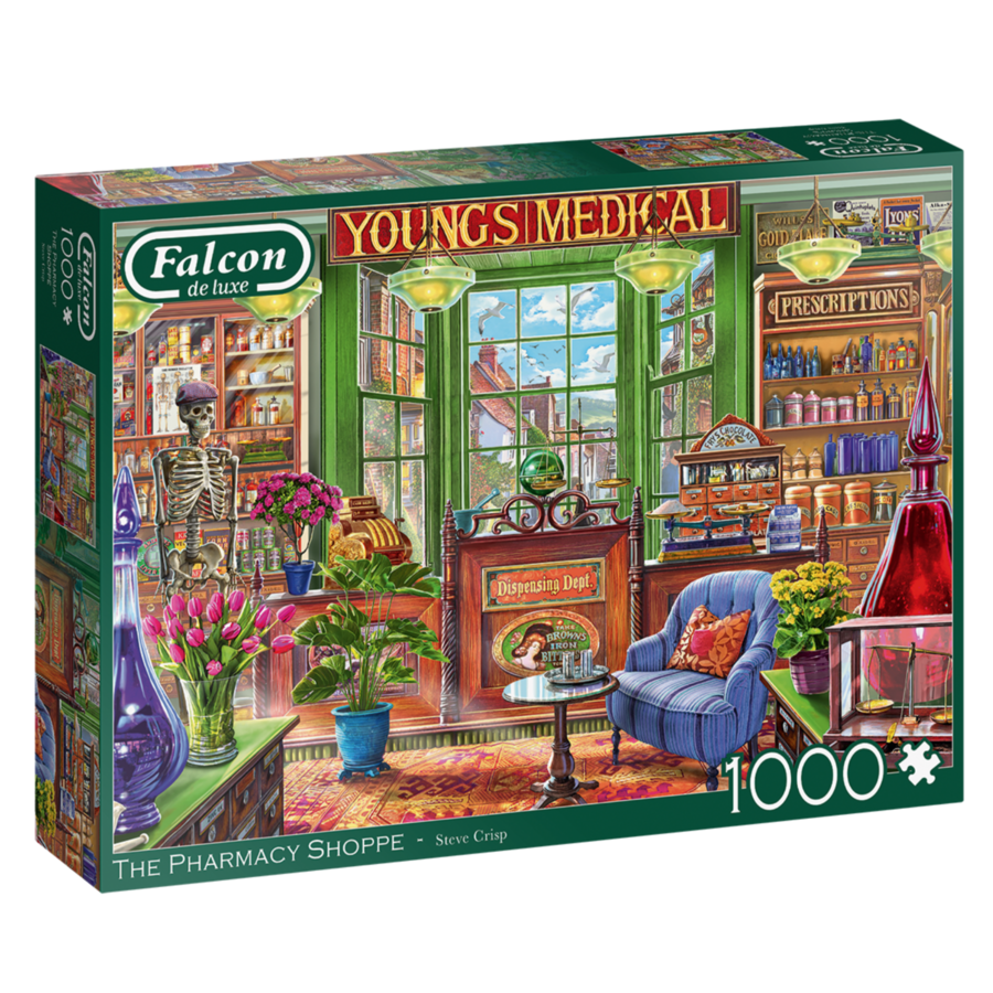 La Pharmacie - puzzle de 1000 pièces-1