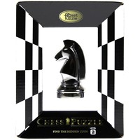 thumb-Knight Black - Chess piece - brain teaser-1