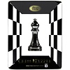 Cast Puzzle Bishop Black - Chess piece - brain teaser