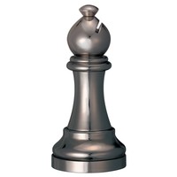 thumb-Fou Noir- Pièce d'échecs - Casse-tête-2