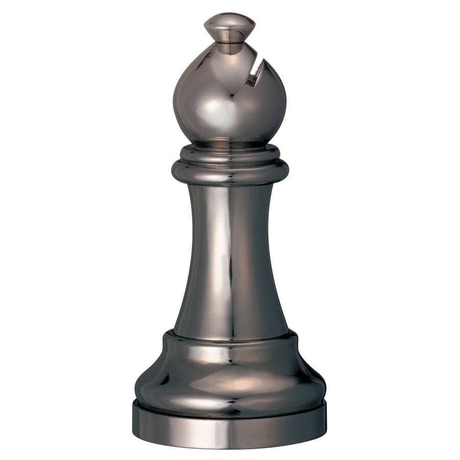 Bishop Black - Chess piece - brain teaser-2