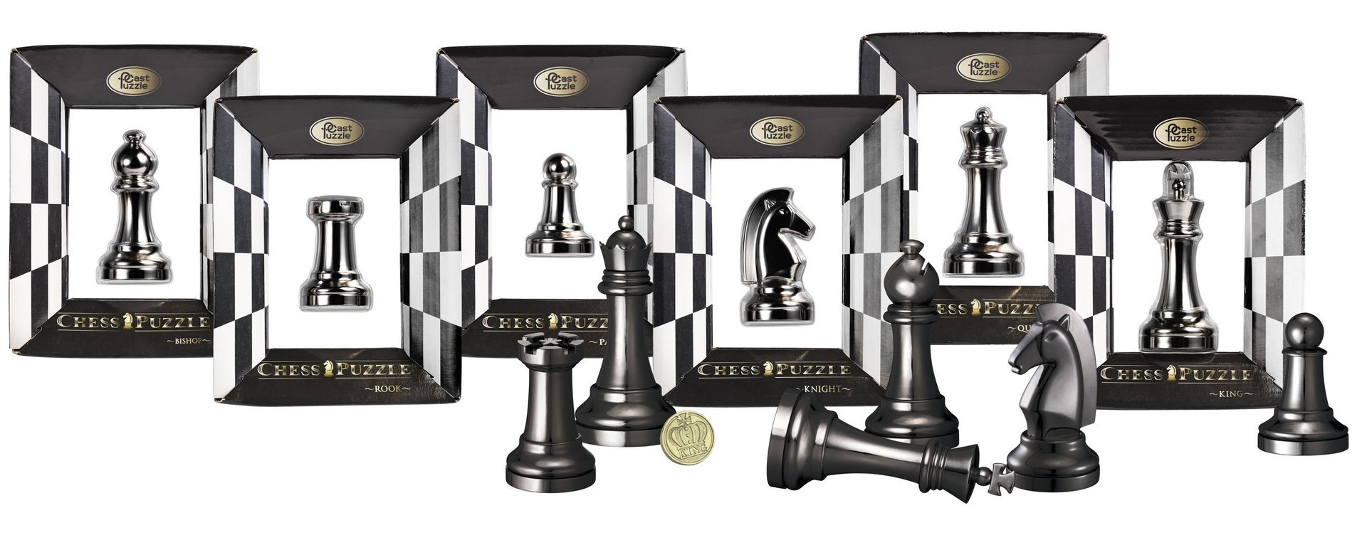 Hanayama Cast Puzzle Chess Queen 