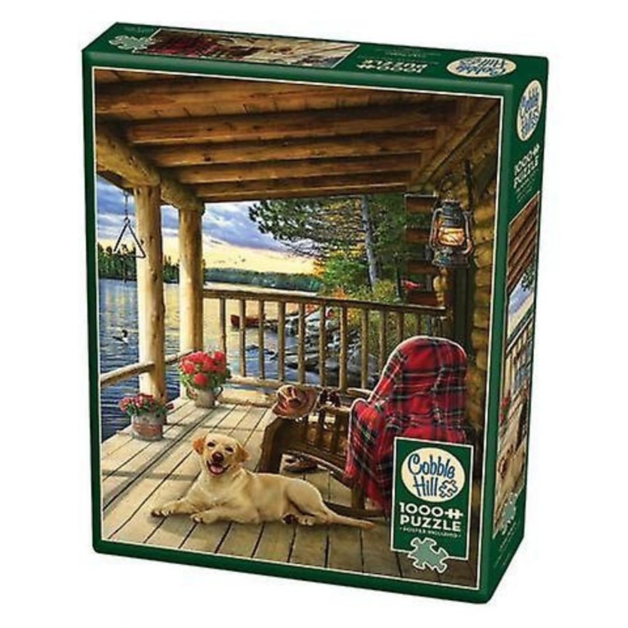 Cabin Porch  - puzzle of 1000 pieces-2