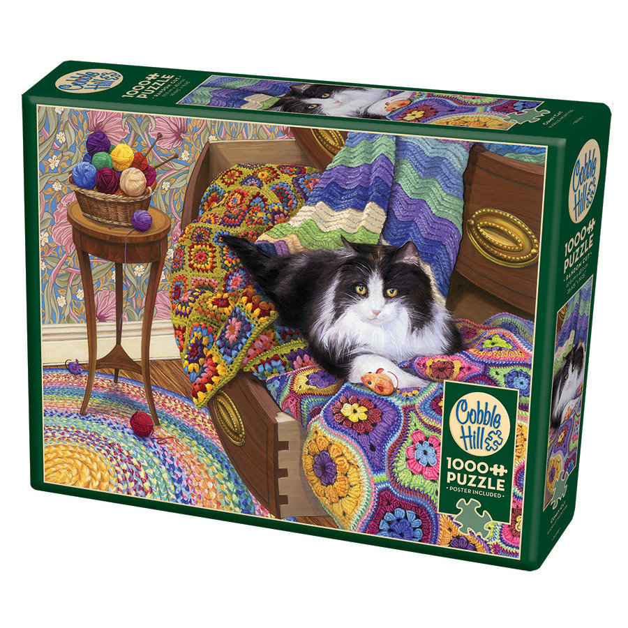 Comfy Cat  - puzzle of 1000 pieces-2