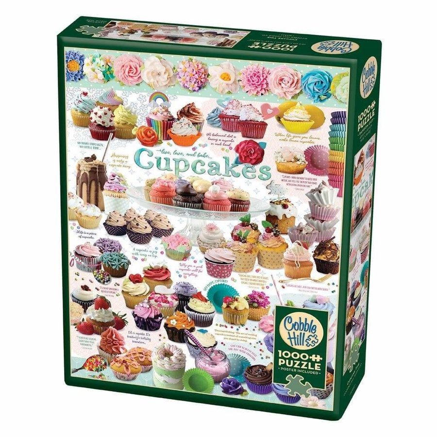 Tijd voor Cupcakes - puzzel van 1000 stukjes-2