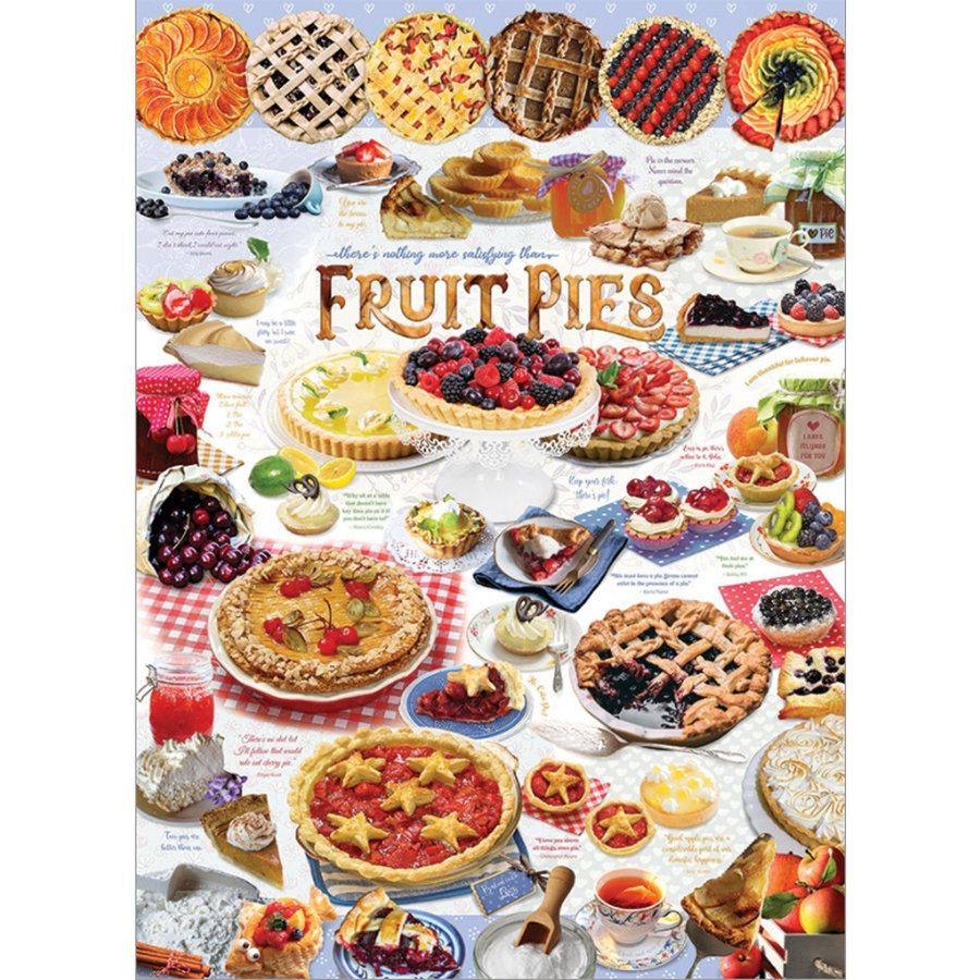 L'heure des Tartes - puzzle de 1000 pièces-1