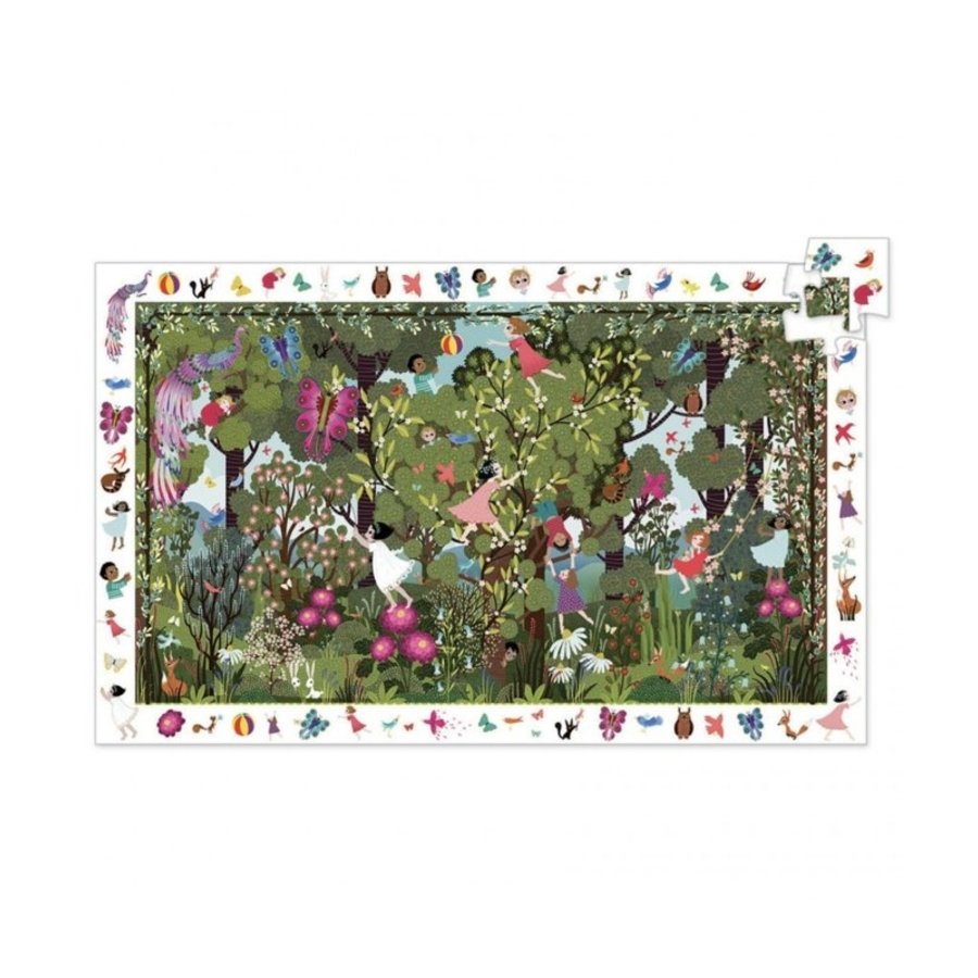 Jeux dans le Jardin - Puzzle d'observation de 100 pièces-1