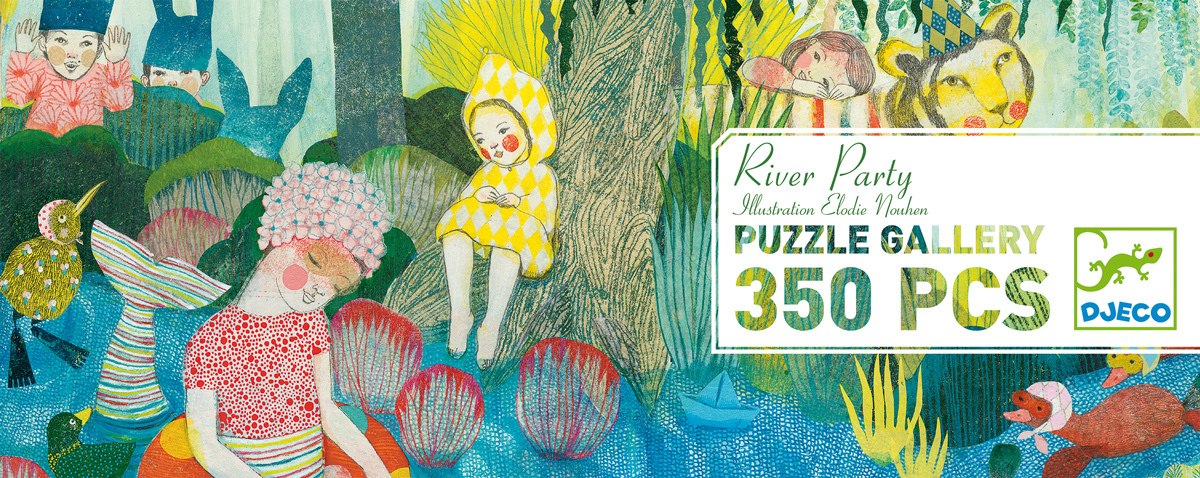 Best Online Puzz'art Hippocampe - 350 pieces - Puzzle Djeco solde