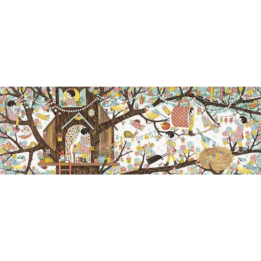 Tree House - puzzle of 200 pieces  - Panoramic-1