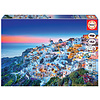 Educa Sunset at Santorini - jigsaw puzzle of 1500 pieces