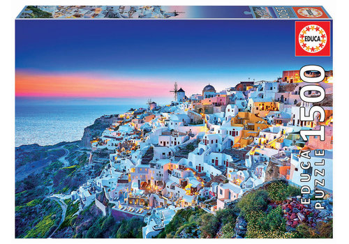  Educa Sunset at Santorini  - 1500 pieces 