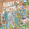 Comello  VIP Jan van Haasteren Greeting Card - Happy Birthday!