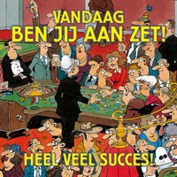 VIP Jan van Haasteren Greeting Card - Heel veel Succes!