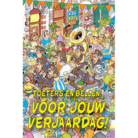 VIP Jan van Haasteren Carte de Voeux - Toeters en bellen voor jouw verjaardag!