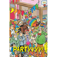 VIP Jan van Haasteren Greeting Card - Partyyyyy!