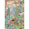 Comello  VIP Jan van Haasteren Greeting Card - Happy Birthday!