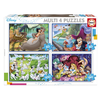 Educa Disney Classics - 4 puzzles of 50 / 80 / 100 / 150 pieces