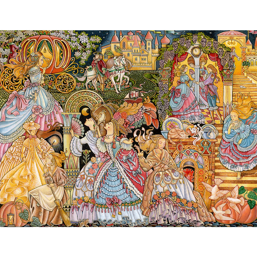 Cinderella - puzzle of 2000 pieces-2