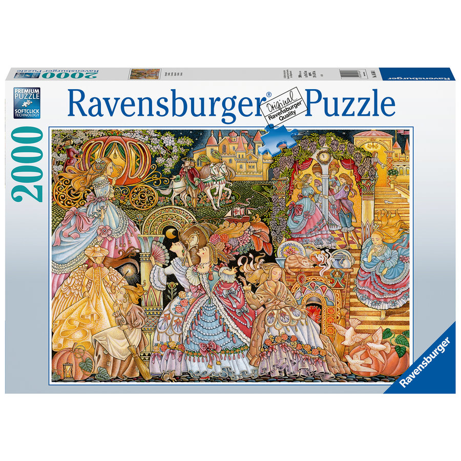 Assepoester  - puzzel van 2000 stukjes-1