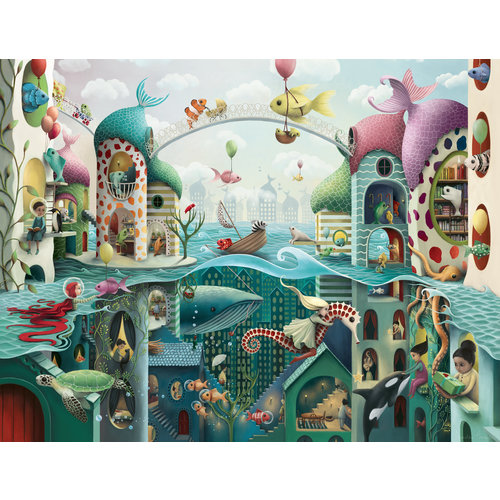  Ravensburger If fish could walk - 2000 pieces 