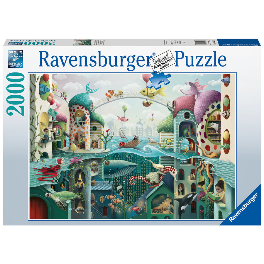 If fish could walk - puzzle of 2000 pieces-2