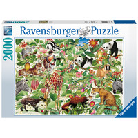 thumb-La Jungle - puzzle de 2000 pièces-1