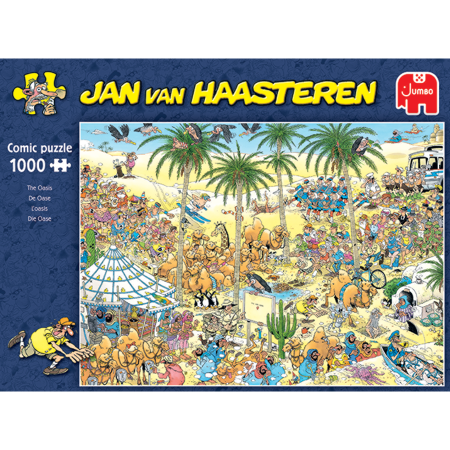 The Oasis -  Jan van Haasteren - 1000 pieces-1